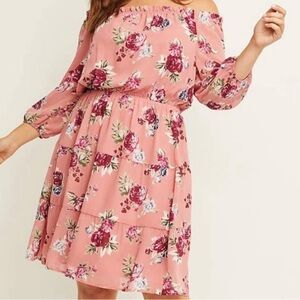 Lane Bryant Floral Print Dress